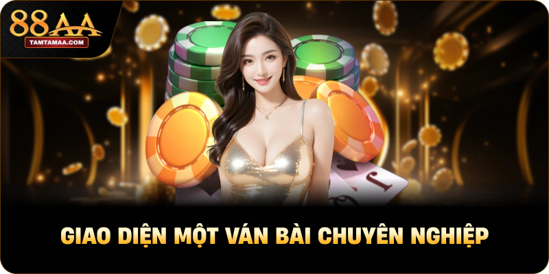 Giao diện một ván chơi chuyên nghiệp Giao diện một ván chơi chuyên nghiệp